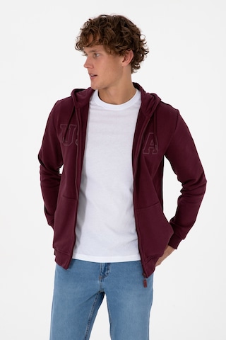 U.s. Polo Assn. Erkek Plum Hırka Örme 50313719-vr177 New Plum