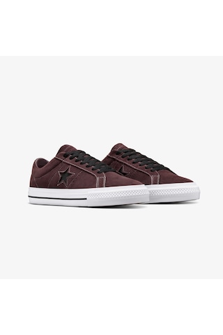 Converse One Star Pro Unisex Kahverengi Süet Günlük Sneaker A10575c Kahverengi