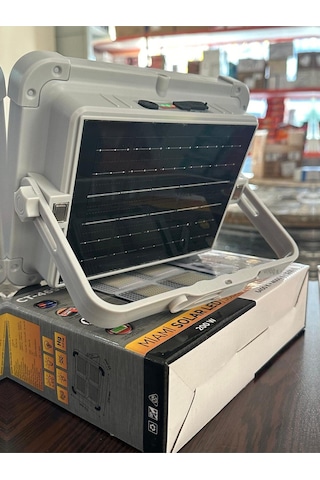 Ct-4698 Taşınabilir Şarjlı Solar Projektör 200w