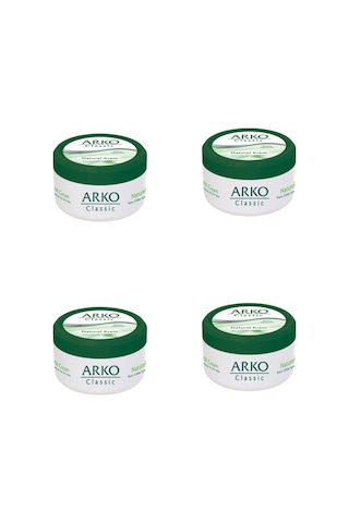 4 Adet Arko Classic Naturel El Kremi 150ml Aloe Vera