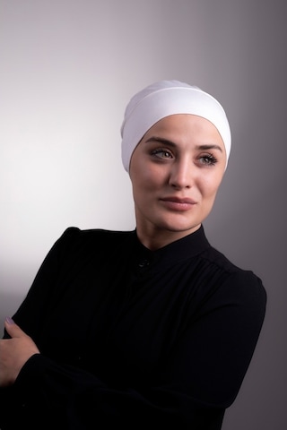 Halven Krem Pratik Hazır Geçmeli Iç Bone Viskon Kumaş Dikişsiz 3003_40 Krem