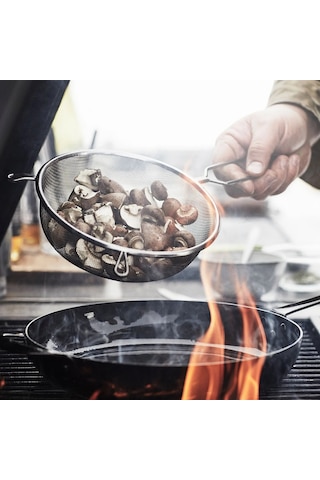 18 Cm Paslanmaz Çelik Tel Süzgeç