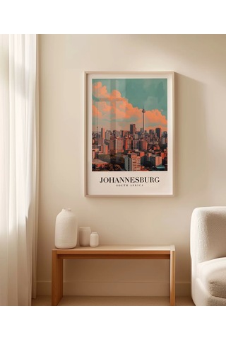 Çerçevesiz Poster Johannesburg Güney Afrika Seyahat