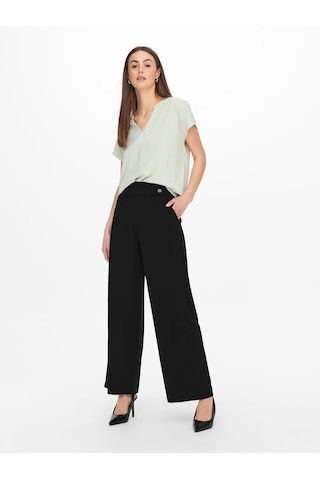 Jdy Jdygeggo Life New Wide Leg Kadın Pantolon 15208430 Siyah