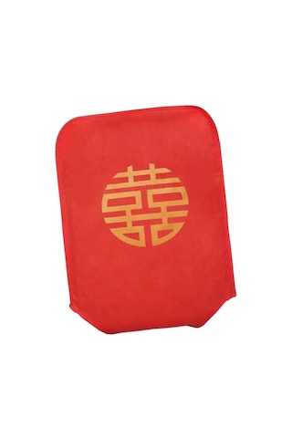 Homyl Seyahat Bagaj Kapağı Su Geçirmez Tramvay Kılıfı 20-inç Kırmızı