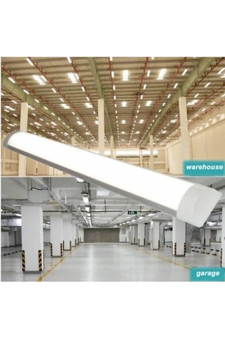 Led Yatay Bant Armatür Beyaz Işık 120 Cm 4 Adet