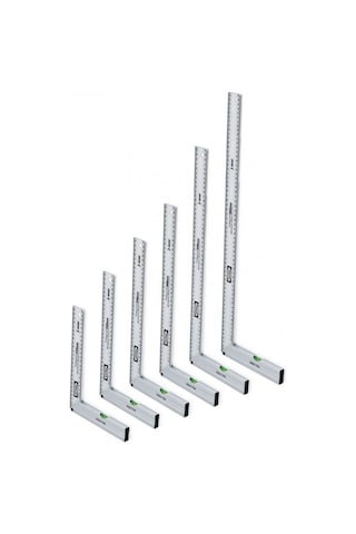 Sgs Öztürk Alüminyum Gönye 25 Cm Terazili Sgs1700