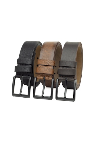 Deribond Kot ve Kanvas için Erkek Kemer 3 Adet