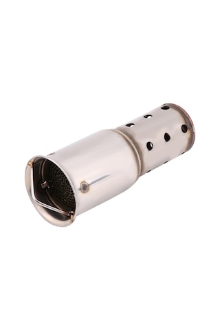 Kosona Motosiklet Tipi Akustik Gürültü Azaltıcı, Paslanmaz Çelik Uyumlu Boru Soğutucu, Evrensel Montajlı Db Killer 51mm