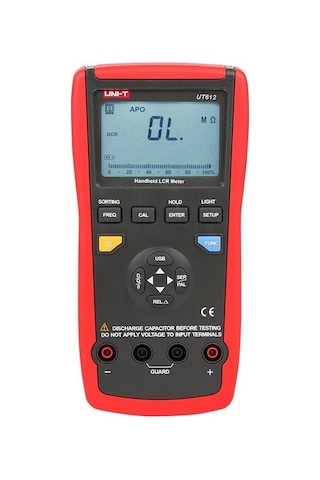 Uni-T Ut 612 Kapasite Ölçer LCR Metre