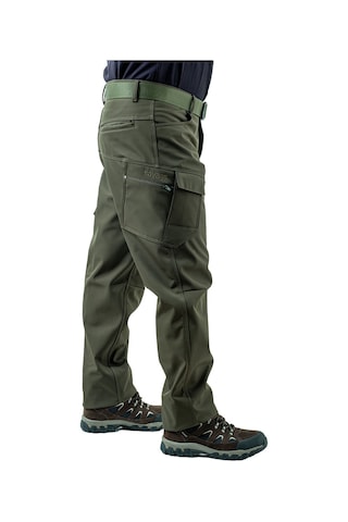 İçi Polarlı Softshell Pantolon - Su Rüzgar Geçirmez - Savage - Haki - Tactical Pantolon Çok Renkli