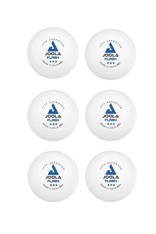 Flash 40+ Whıte 6 - Ittf Onaylı - Kutusuz - En Ekonomik Fiyat