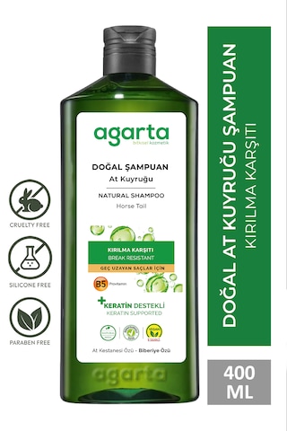 Agarta At Kuyruğu Şampuanı Pompalı 400 ML