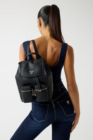 Guess Manhattan Ii Cepli Mini Kadın Sırt Çantası Hwbg7118310 Siyah