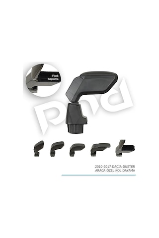 Dacia Duster Araca Özel Kol Dayama Kolçak Siyah 2010-2018 Arası U