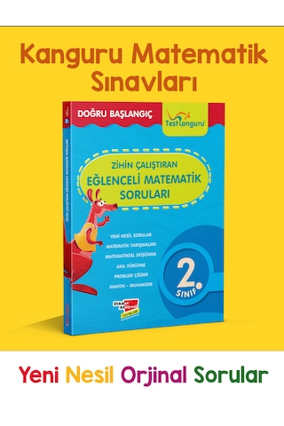2. Sınıf Zihin Çalıştıran Eğlenceli Kanguru Matematik Soruları