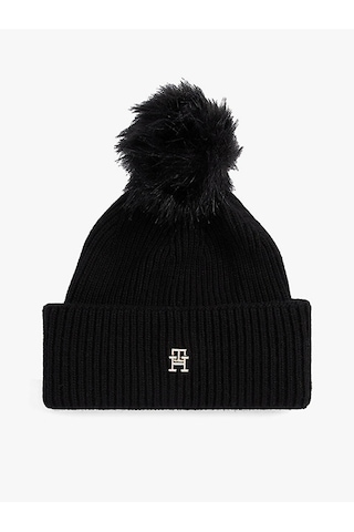 Tommy Hilfiger Tommy Hılfıger Kadın Bere Aw0aw16848-bds Siyah