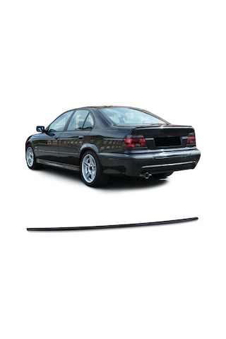 Bmw E39 1995-2003 Uyumlu Bagaj Üstü Spoiler İthal Pianoblack Boyalı Spoiler