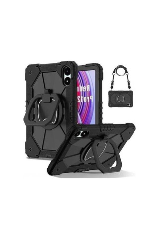 Maoyaya Redmi Pad Pro 12.1 İnç Kılıf, 360 Derece Kolçaklı, Taşıma Kolçaklı Koruyucu