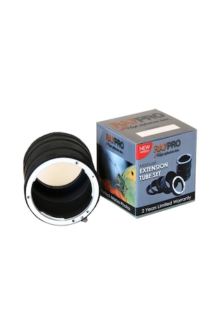Raypro Manuel Makro Uzatma Tüpü Seti Sony A Mount Uyumlu