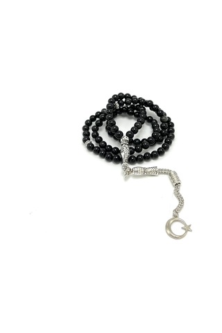 Yıldız Doğal Taş Obsidyen 6mm 99luk Doğal Taş Tesbih