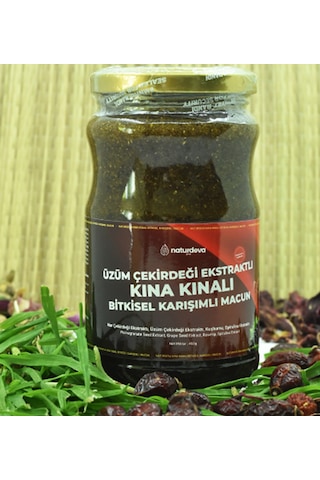 Üzüm Çekirdeği Ekstraktlı Kına Kınalı Bitkisel Karışım
