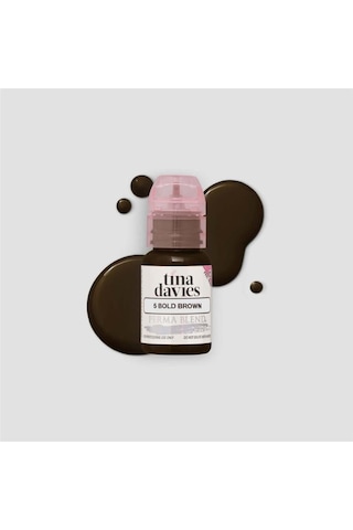 Perma Blend Tina Davies Bolder Brown Kalıcı Makyaj Kaş Pigmenti 15ml Diğer
