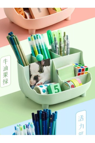 Magifta Kağıt Gereçleri Organizatörü, Küçük Eşyaları Saklamak İçin 293148771 Yeşil