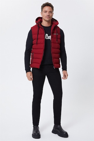 Lee Cooper Caspian Erkek Yelek Bordo-15319