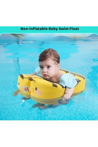 Mambobaby Bebek Yüzmek Şamandıra Olmayan Şişme Su Geçirmez Mt3572 Sarı