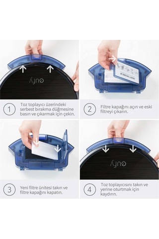 Anker Uyumlu Eufy RoboVac 35C Filtre Seti (6 adet)