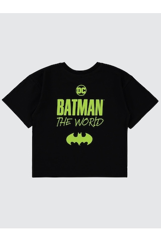 Batman Erkek Çocuk Tişört 2-5 Yaş Siyah