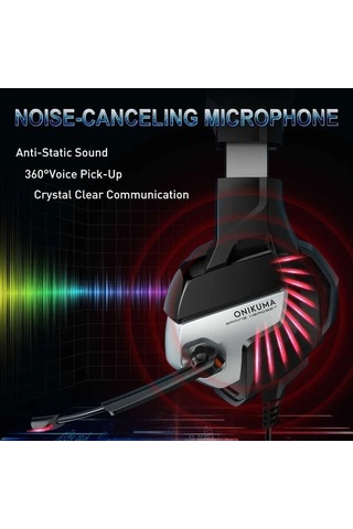 Onikuma K5 Pro Mikrofonlu Kulak Üstü Kulaklık