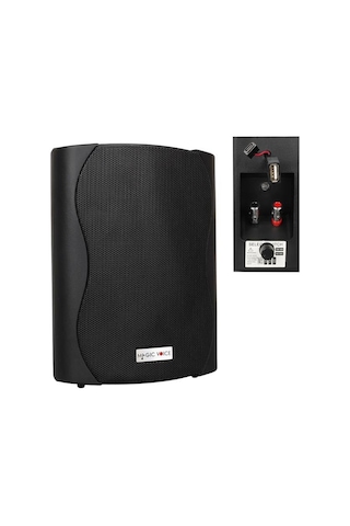 Magicvoice F-lhy5s 5.25 13.5 Cm Hat Trafolu Duvar Tipi Sütun Hoparlör 20w Rms / 180w Peak - Mp3 Usb -