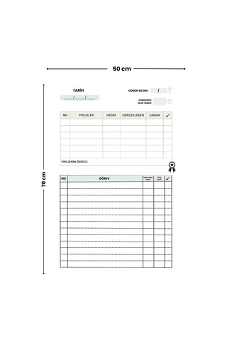 Pomodoro Tekniği Planlayıcı, Sihirli Kağıt, Ders Planlayıcı, İş Planlayıcı, Süresiz Planlayıcı