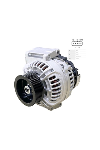 Bosch 24v Alternatör Dinamo 80a W-l-15-s-dfm Daf Cf85/xf105 Euro5