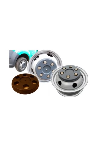 Gradicom Gazel R16 Siyah Delikli Jant Kapakları 180397163