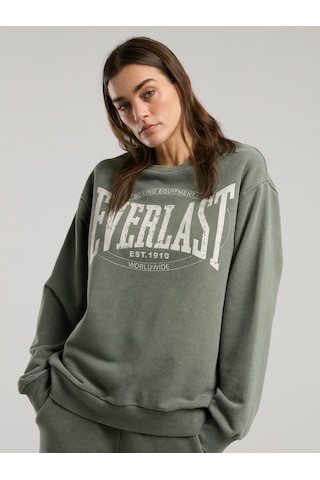 Everlast Authentic Boxing Wmn Haki Kadın Sweatshirt Haki