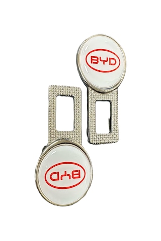 Byd Uyumlu Ikaz Ses Metal Toka 2 Adet Çift Yönlüdür Kırmızı