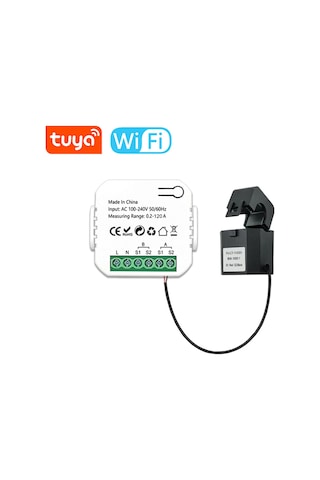 Reedark Tuya Wifi Akıllı Enerji Sayacı - Gerçek Zamanlı Güç Takibi, Otomasyon Ve Uzaktan Kontrol İle Ev Ve İş Yeri İçin Enerji Yönetimi