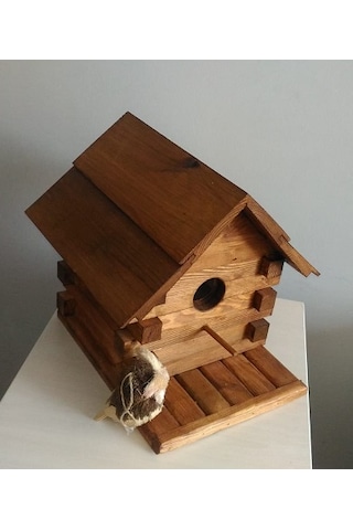 Ahşap Kuş Yuvası Kuş Evi