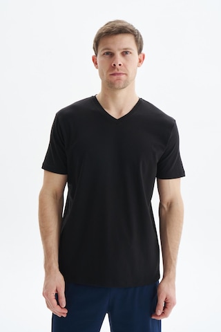 AR-MA Arma Erkek Regular Fit Basic Süprem V Yaka Tişört Y29344472102 Siyah