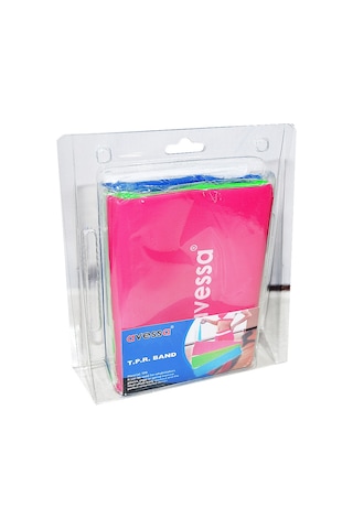 3'lü Direnç Lastik Seti 0,35mm X 0,40mm X 0,45mm -direnç Bandı-direnç Lastiği-egzersiz Aleti-egzersiz Lastiği-fitness-gym-evde Spor-fizik Çok Renkli
