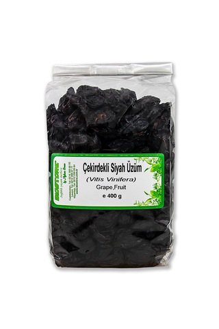 Biostore Çekirdekli Siyah Üzüm 400 G