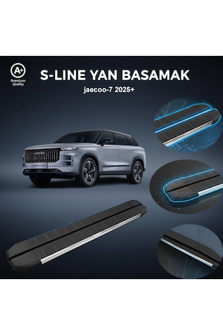 Jaecoo S-line Premium Krom Yan Basamak 2025 Sonrası