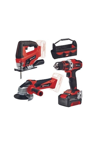 Einhell TE-TK 18/3 Li Kit JS+CD+AG Akülü Kombo Set - 4257241