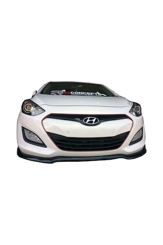Hyundai İ30 Ön Lip Parlak Siyah Plastik Ön Ek Karlık 2012 2013 2014 2015 2016 2017