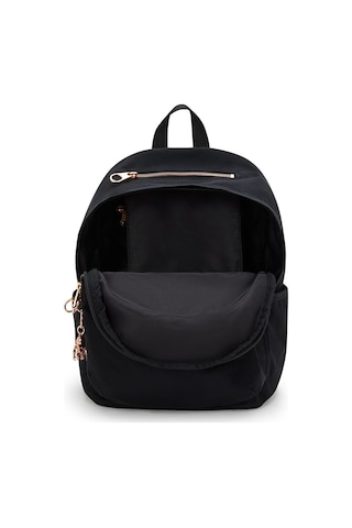 Kipling Kıplıng Delia Orta Boy Sırt Çantası Siyah Black Rose Spıce Siyah