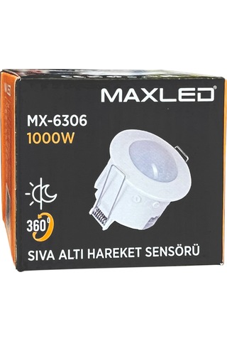 Maxled Mx-6306 Sıva Altı Sensör
