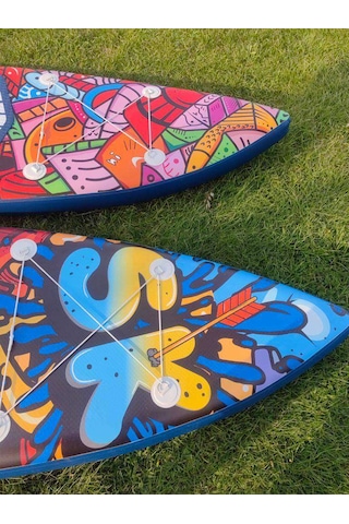 Grafitti Sup Paddle Board Şişme 350x82x15cm Sörf Tahtası Full Set
